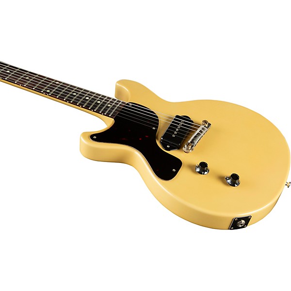 Gibson Custom 1958 Les Paul Junior DC Reissue VOS Left-Handed Electric Guitar TV Yellow