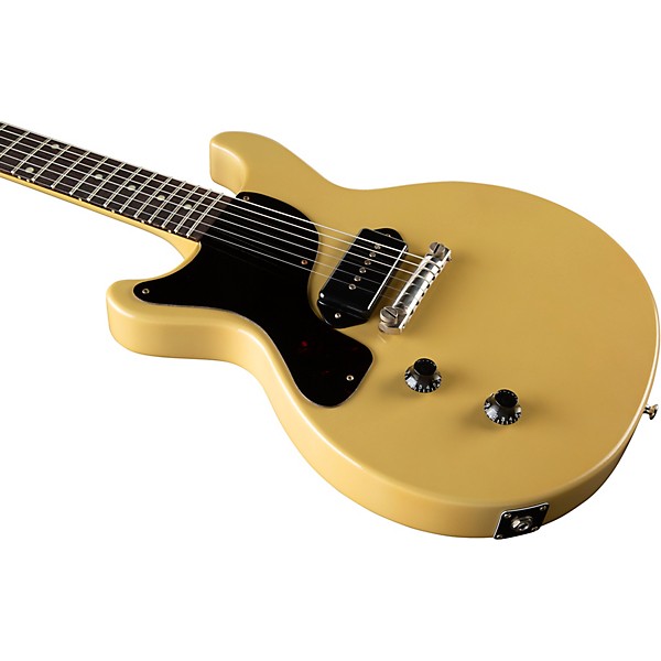 Gibson Custom 1958 Les Paul Junior DC Reissue VOS Left-Handed Electric Guitar TV Yellow