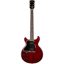 Gibson Custom 1960 Les Paul Special DC Reissue VOS Left-Handed Electric Guitar Cherry Red