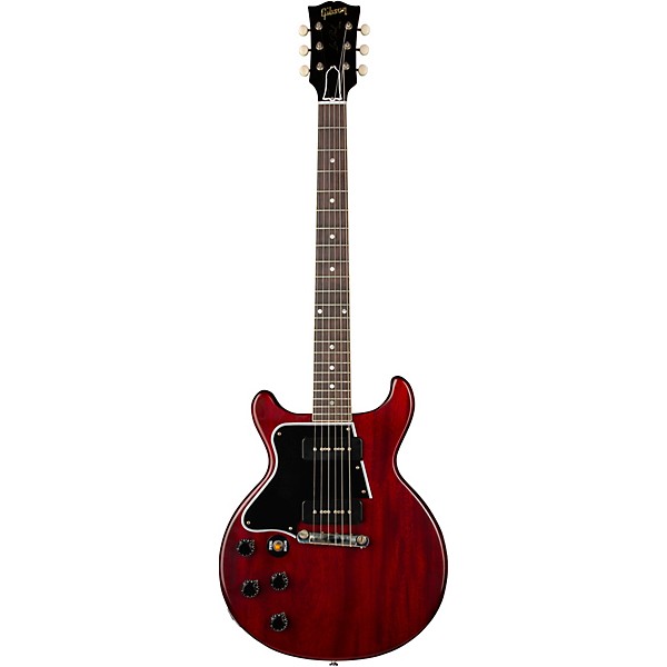 Gibson Custom 1960 Les Paul Special DC Reissue VOS Left-Handed Electric Guitar Cherry Red