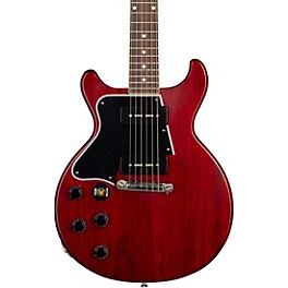 Gibson Custom 1960 Les Paul Special DC Reissue VOS Left-Handed Electric Guitar Cherry Red