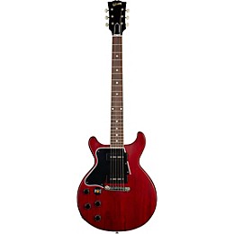 Gibson Custom 1960 Les Paul Special DC Reissue VOS Left-Handed Electric Guitar Cherry Red
