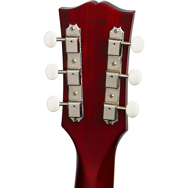Gibson Custom 1960 Les Paul Special DC Reissue VOS Left-Handed Electric Guitar Cherry Red