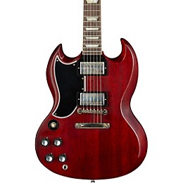 Gibson Custom 1961 SG Les Paul Standard Reissue Stopbar VOS Left-Handed Electric Guitar Cherry Red