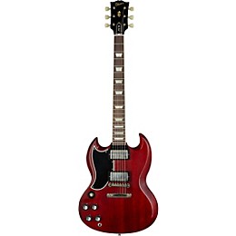 Gibson Custom 1961 SG Les Paul Standard Reissue Stopbar VOS Left-Handed Electric Guitar Cherry Red