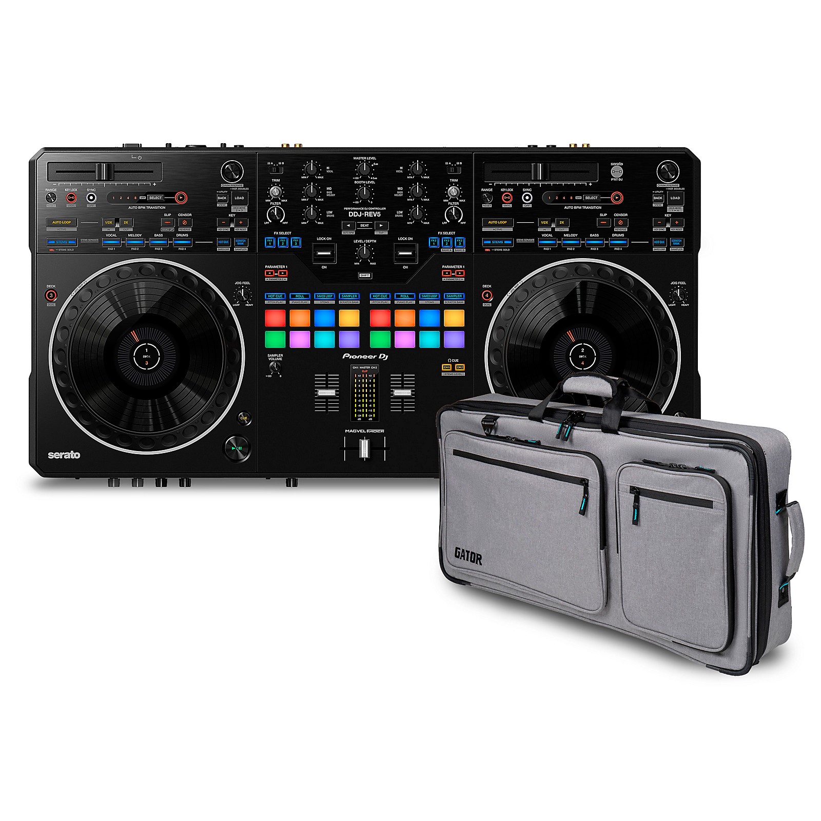 Pioneer DJ Launches DDJ-FLX10 Controller With Stems & Lighting Control