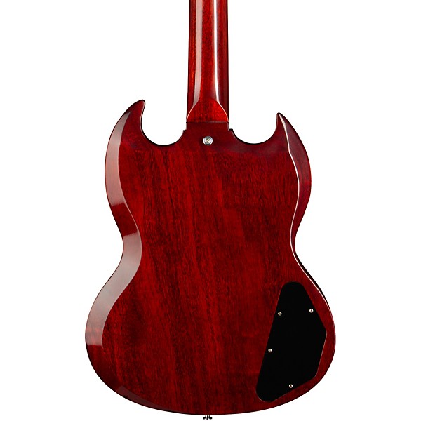 Gibson Custom 1964 SG Standard Reissue w/Maestro Vibrola VOS Left-Handed Electric Guitar Cherry Red