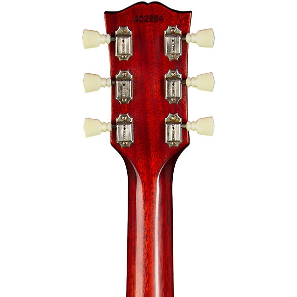 Gibson Custom 1964 SG Standard Reissue w/Maestro Vibrola VOS Left-Handed Electric Guitar Cherry Red