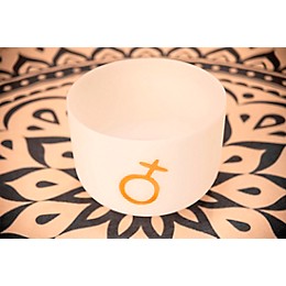 MEINL Sonic Energy Planetary Tuned Crystal Singing Bowl -  Earth Platonic Year 12 in.