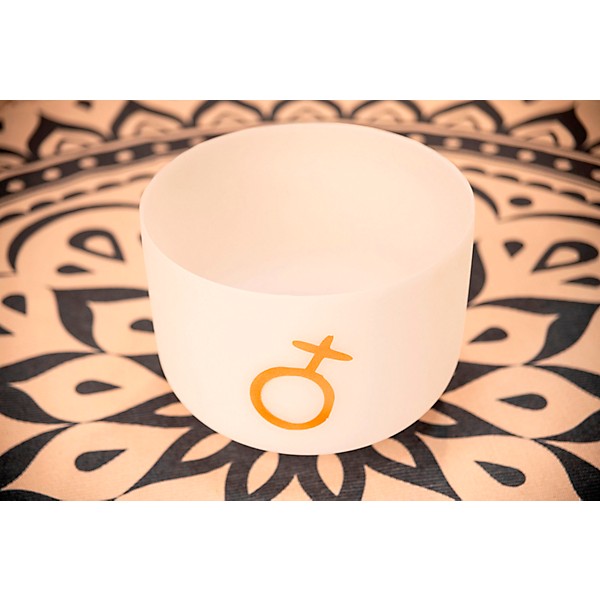 MEINL Sonic Energy Planetary Tuned Crystal Singing Bowl -  Earth Platonic Year 12 in.