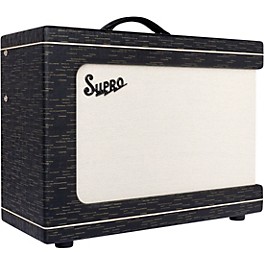 Supro Ambassador Custom 2x10 50W Tube Combo Amp Burgundy Sca... Supro Ambassador Custom 2x10 50W Tube Combo Amp Black Scandia