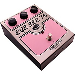 Wren And Cuff Eye See '78 OG Fuzz Effects Pedal Pink/Stainless Steel