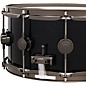 DW Collector's SSC Maple Finish Ply Snare Drum with Black Nickel Hardware 14 x 6.5 in. Gloss Black