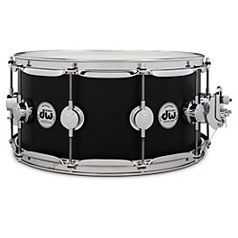 DW Collector's SSC Maple Satin... DW Collector's SSC Maple Satin Oil Snare Drum with Chrome Hardware 14 x 6.5 in. Ebony Stain