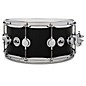 DW Collector's SSC Maple Satin Oil Snare Drum with Chrome Hardware 14 x 6.5 in. Ebony Stain thumbnail