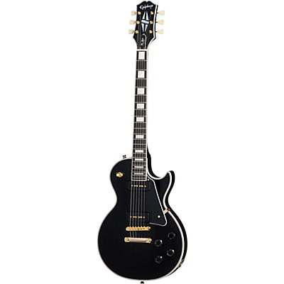 Epiphone Les Paul Custom P-90 Limited-Edition Electric Guitar Ebony for sale