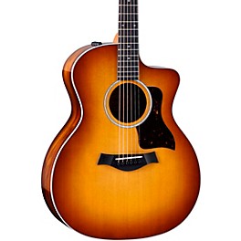 Taylor 214ce DLX Ziricote Special-Edition Grand Auditorium Acoustic-Electric Guitar Shaded Edge Burst