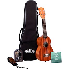 Kala KA-15S Soprano Ukulele Bundle