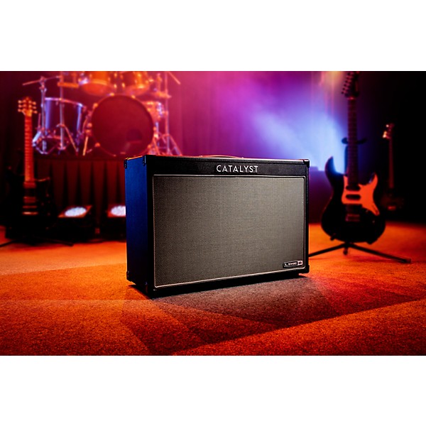 Open Box Line 6 Catalyst CX 200 2X12 200W Guitar Combo Amp Level 1 Black