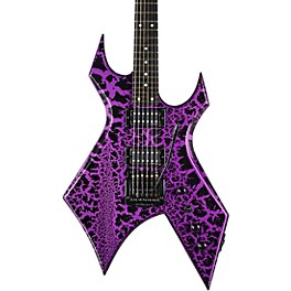 B.C. Rich Warlock Legacy Kahler Electric Guitar Purple Crackle