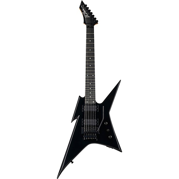 B.C. Rich Ironbird MK2 Legacy 7 Floyd Electric Guitar Black