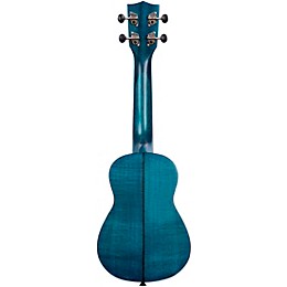 Kala Exotic Mahogany Soprano Ukulele Blue