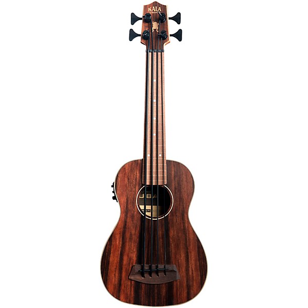 Kala Striped Ebony Fretless Acoustic-Electric U-Bass