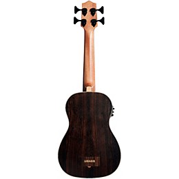 Open Box Kala Striped Ebony Acoustic-Electric U-Bass Level 1