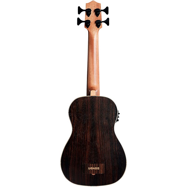 Open Box Kala Striped Ebony Acoustic-Electric U-Bass Level 1