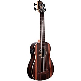 Kala Striped Ebony Round Wound String Acoustic-Electric U-Bass