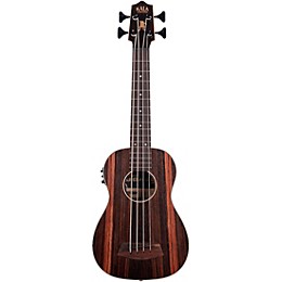 Kala Striped Ebony Round Wound String Acoustic-Electric U-Bass