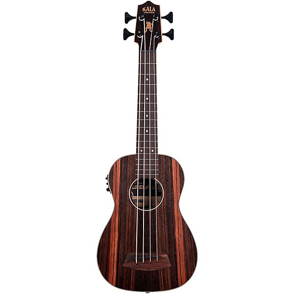 Kala Striped Ebony Round Wound String Acoustic-Electric U-Bass