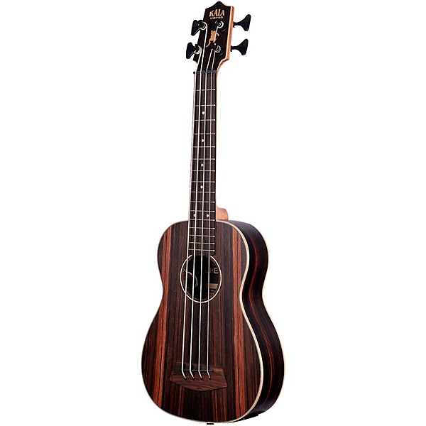 Kala Striped Ebony Round Wound String Acoustic-Electric U-Bass