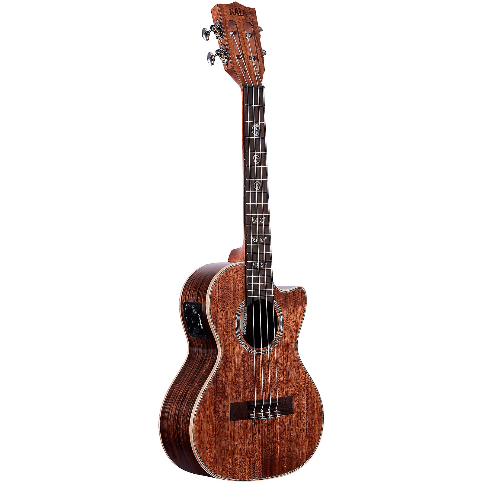 Kala KASATEC Tenor Cutaway AcousticElectric Ukulele Guitar Center