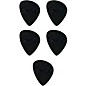 Fender Offset Guitar Picks - Black Medium 5 Pack