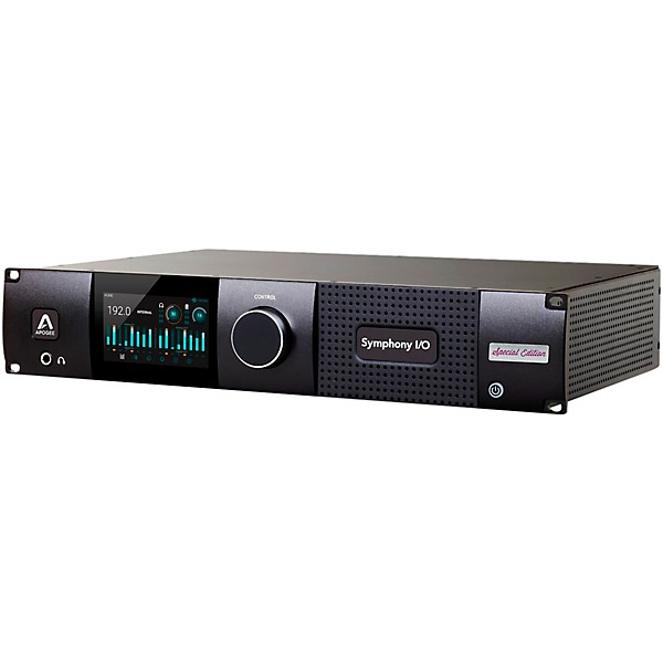 Apogee Symphony I/O MK II Audio Interface With Dante & Pro Tools HDX - 32 Analog I/O (8-DB25 Connectors, SPDIF)