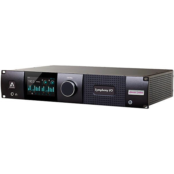 Apogee Symphony I/O MK II Audio Interface With Dante & Pro Tools HDX - 8 Analog I/O With Integrated Mic Preamps (2-DB25 Co...