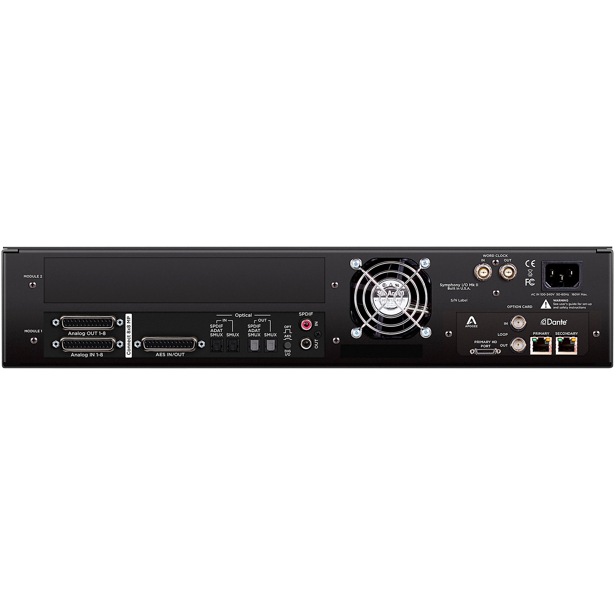 DTM・DAW HDX USB Apogee Symphony I/O + 8x8 AES Apogee Symphony I/O Chassis + 8x8 Analog Module + 8 Mic