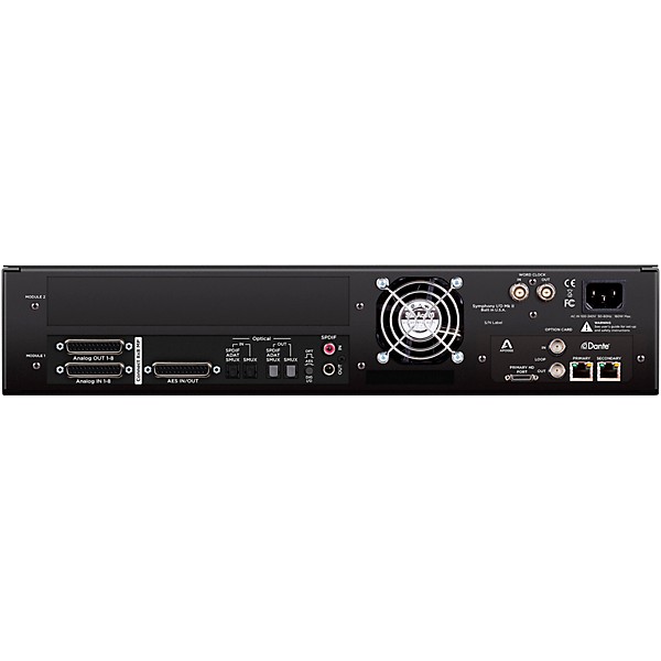 Apogee Symphony I/O MK II Audio Interface With Dante & Pro Tools HDX - 8 Analog I/O With Integrated Mic Preamps (2-DB25 Co...