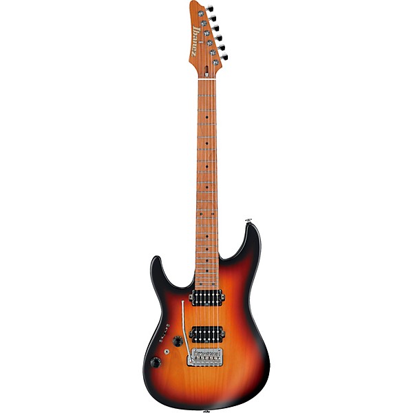 Ibanez AZ2402L AZ Prestige Left-Handed Electric Guitar Tri Fade Burst Flat