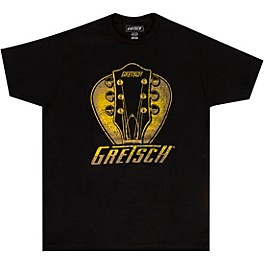 Gretsch Headstock Pick Cotton T-Shirt X Large Black Gretsch Headstock Pick Cotton T-Shirt Medium Black