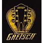 Gretsch Headstock Pick Cotton T-Shirt Large Black