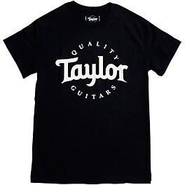 Taylor Basic Logo T-Shirt Large Black Taylor Basic Logo T-Shirt Medium Black