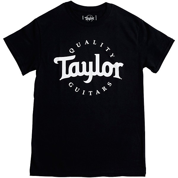 Taylor Basic Logo T-Shirt Medium Black