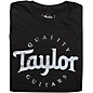 Taylor Distressed Logo T-Shirt Medium Black