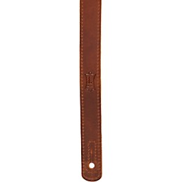 Levy's Florentine Leather Saddle Guitar Strap Brown 2 in.