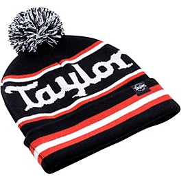 Taylor Intarsia Knit Pompom Beanie