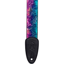 Levy's Interstellar Series Cosmic Print Guitar Strap 2 in.