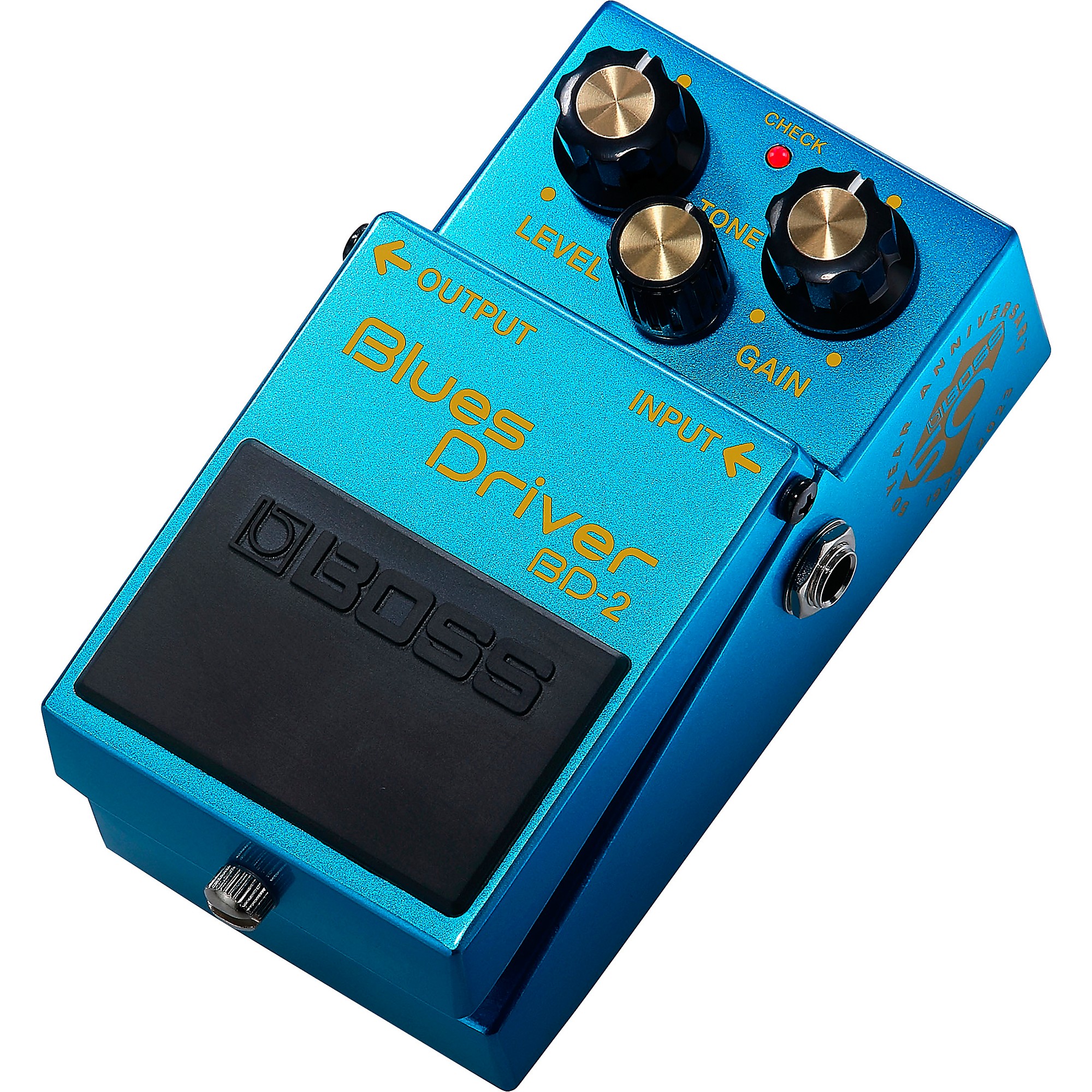 BOSS BD-2-B50A Blues Driver 50th Anniversary Effects Pedal Blue