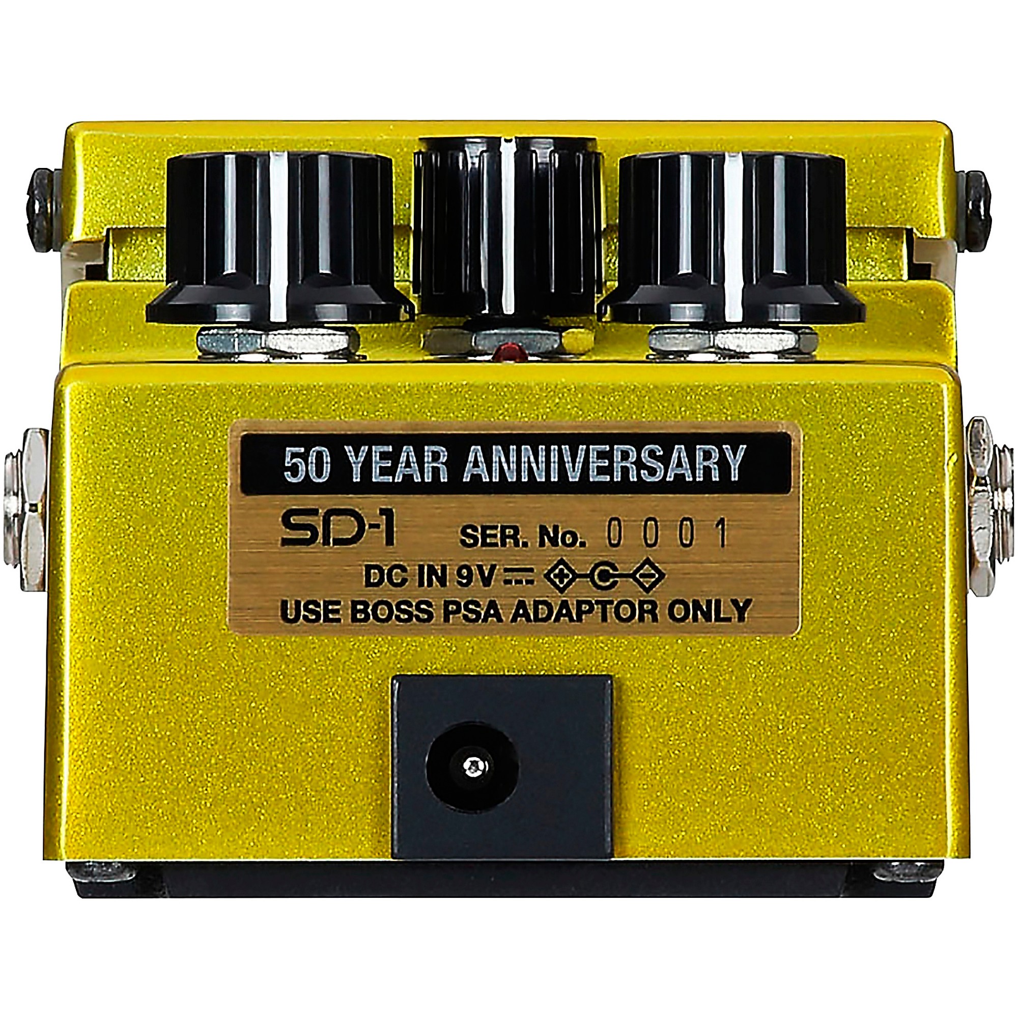 BOSS SD-1-B50A Super Overdrive 50th Anniversary Effects Pedal 